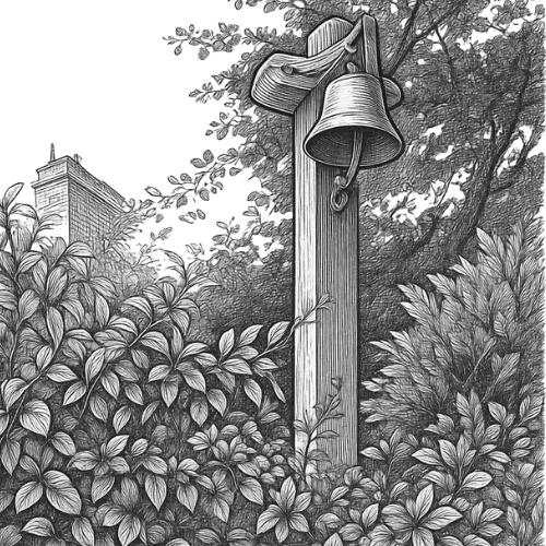 The fire bell in Brockenhurst on the corner of Sway Road and Brookley Road